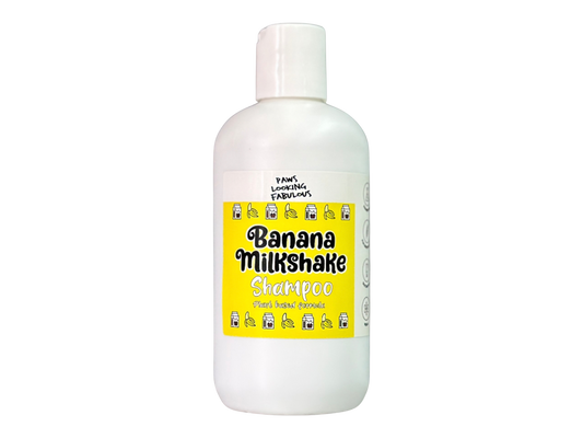 Banana Milkshake Natural Dog Shampoo - Sensitive