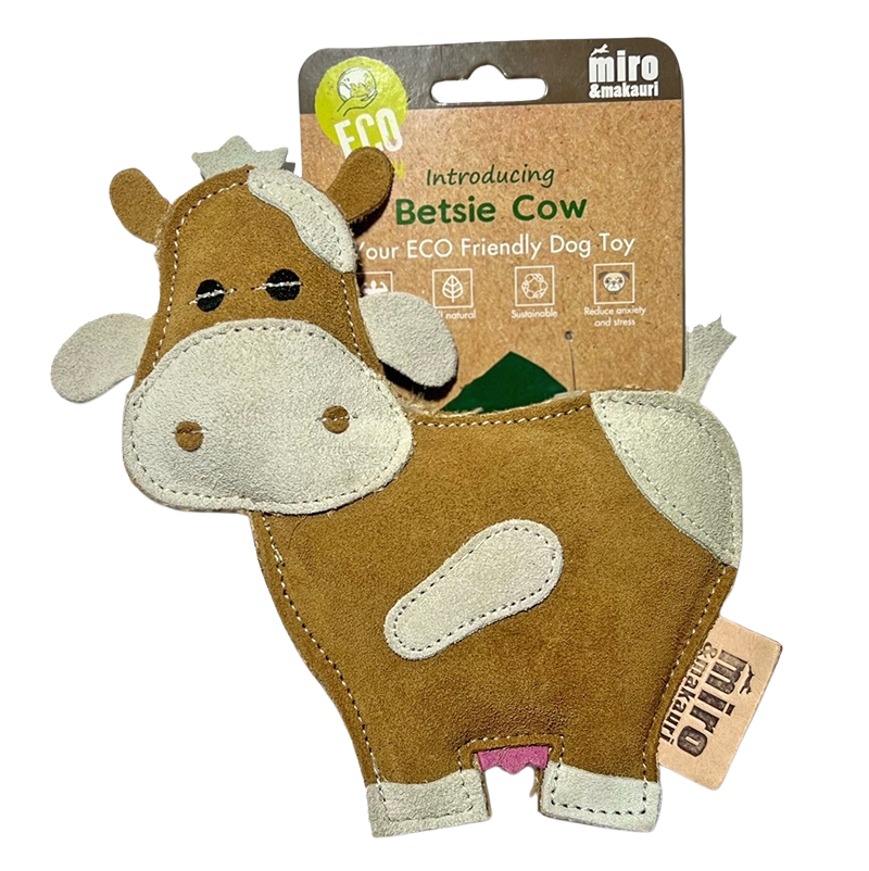 Betsie Cow Eco Dog Toy