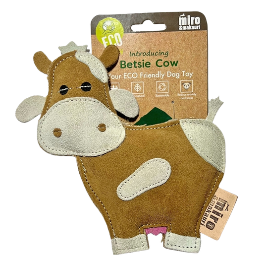 Betsie Cow Eco Dog Toy