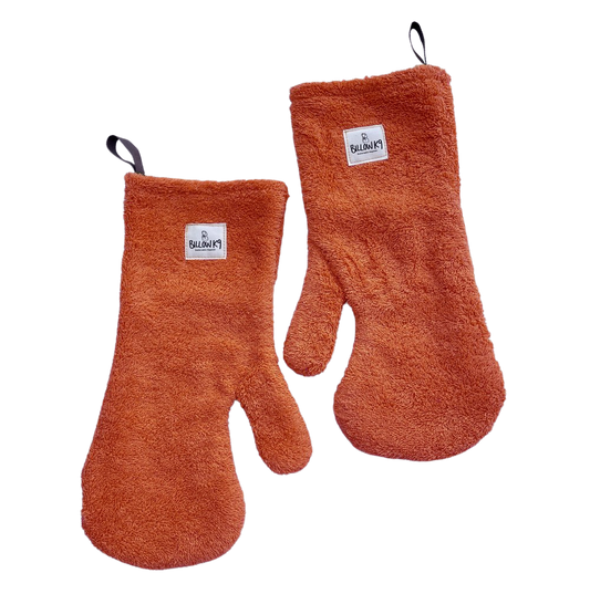 Billows K9 Drying Mits Rust - Pair