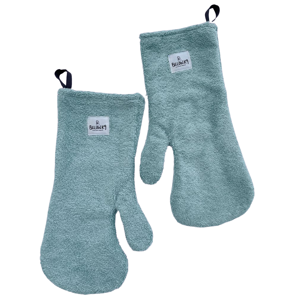 Billows K9 Drying Mits Mint - Pair