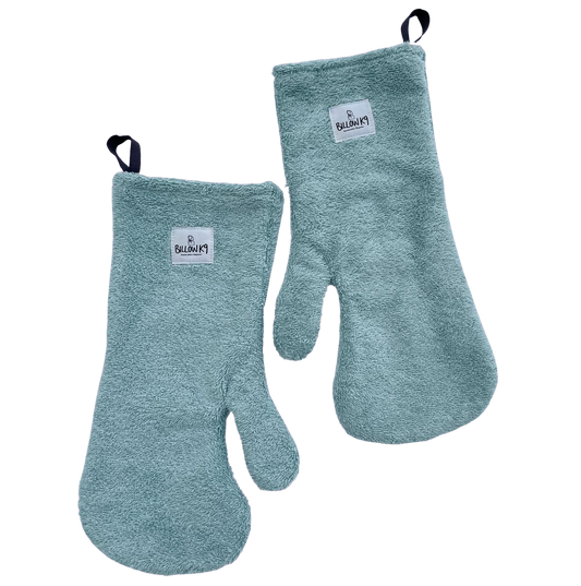 Billows K9 Drying Mits Mint - Pair