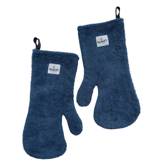 Billows K9 Drying Mits Vintage Blue - Pair