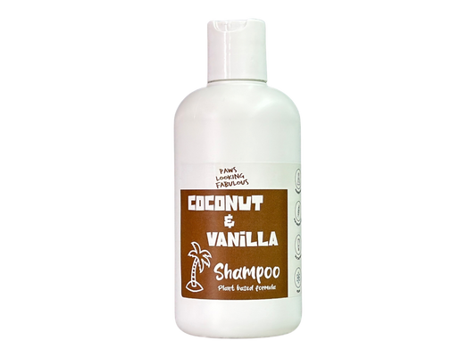 Coconut & Vanilla Natural Dog Shampoo - Sensitive
