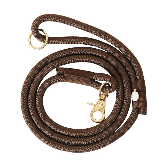 Furlou Braided Lead - Brown