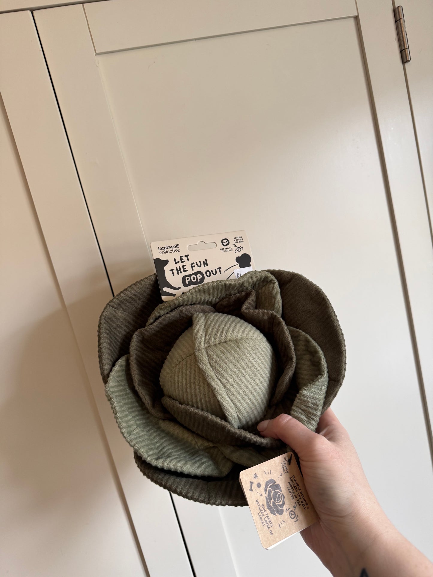 Lambwolf Collective Cabbage Enrichment Toy