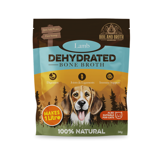 Lamb Bone Broth for Dogs & Cats