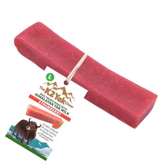 Strawberry Yak Chew - Large