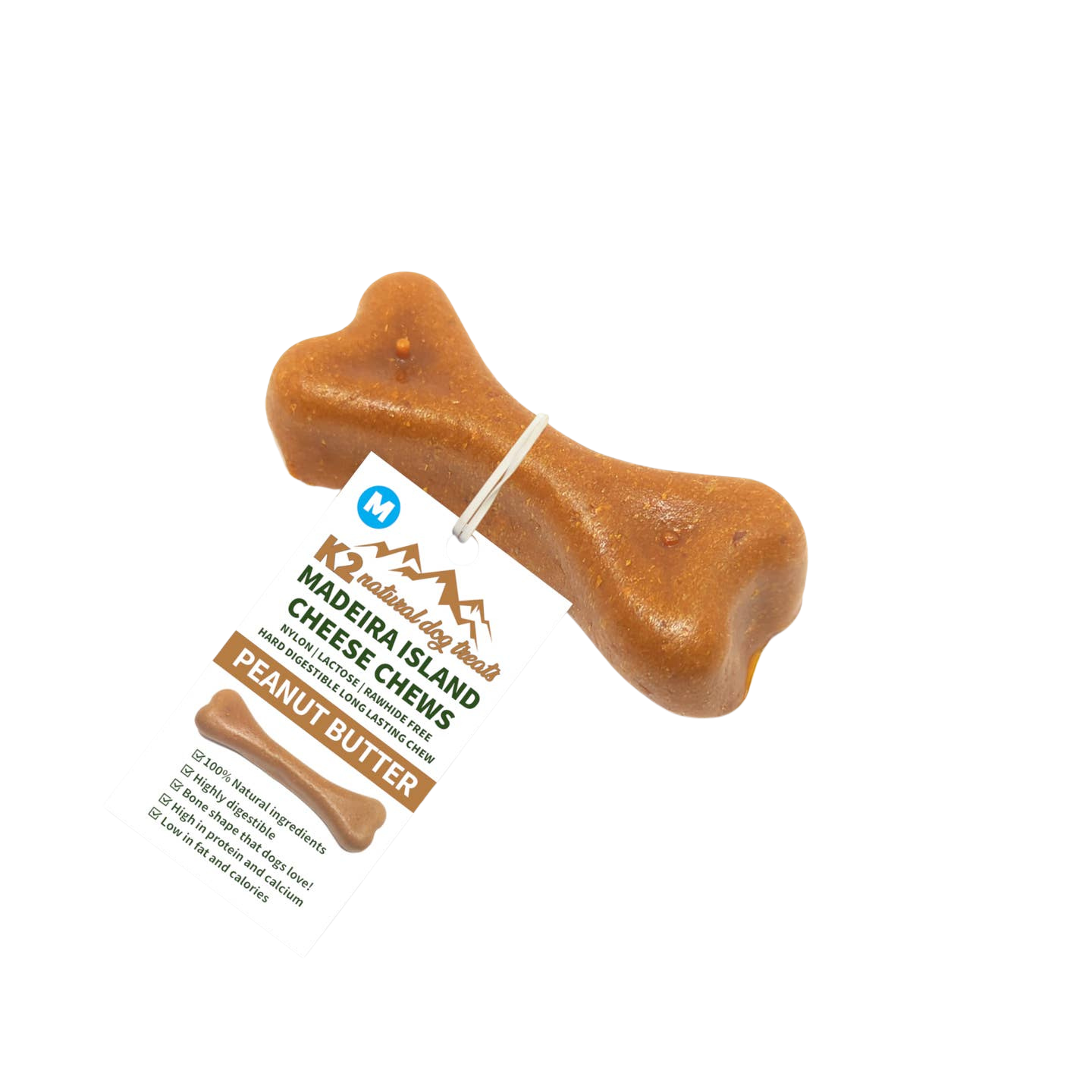 Madeira Island Cheese Chews Peanut Butter Flavour - Medium